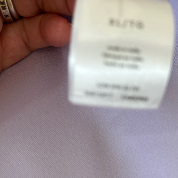 WEWOREWHAT  Fairy Core Heather Lavender Satin Charmeuse Mini Slip Skirt Size XL - Picture 6 of 6